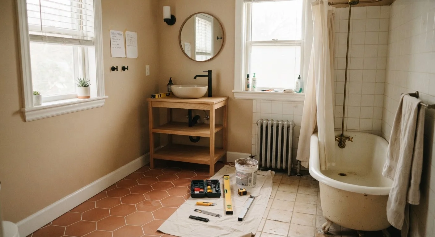 Bathroom Renovation: Doing It in Phases Without Creating a Mess