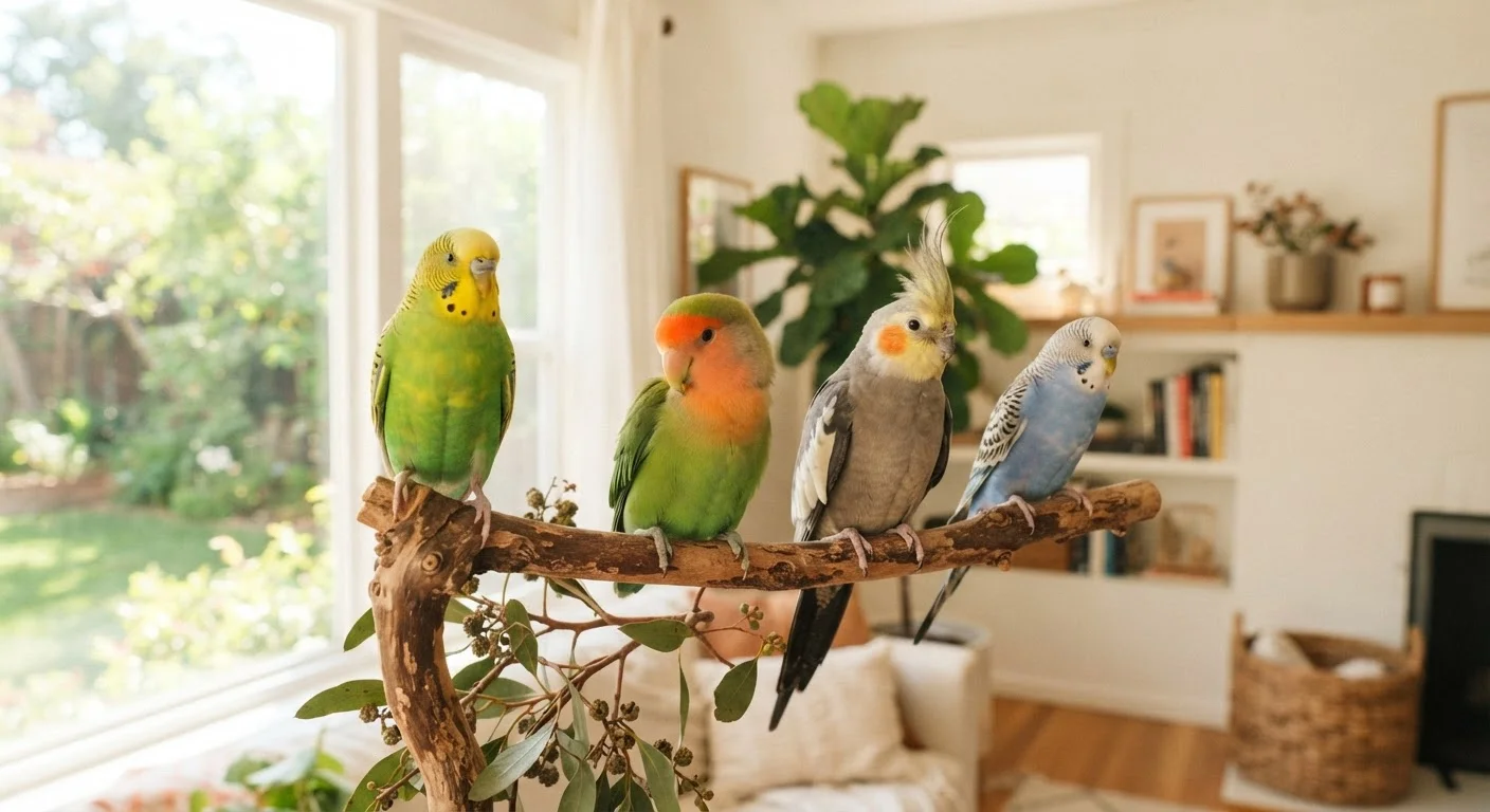 Bird Species Commonly Kept as Pets: A Quick-Reference Overview