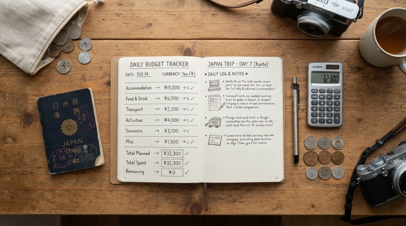 Building a Day-by-Day Travel Budget That Holds Up in Real Life