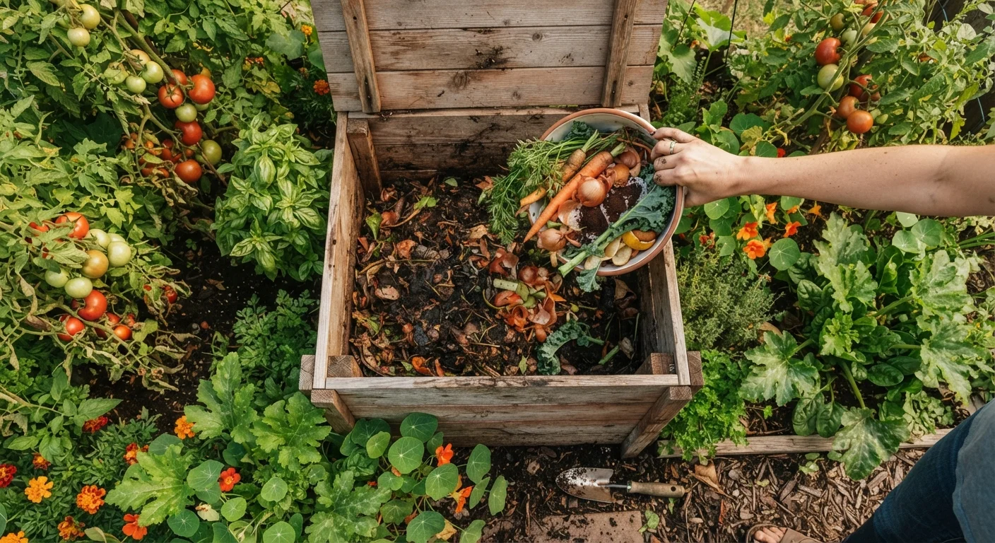 Composting at Home: Turning Kitchen Scraps Into Garden Gold