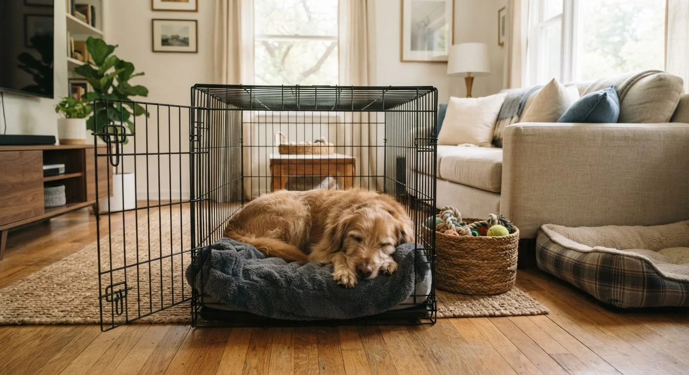 Crate Training vs. Free Roaming: Finding the Right Setup for Your Dog's Temperament