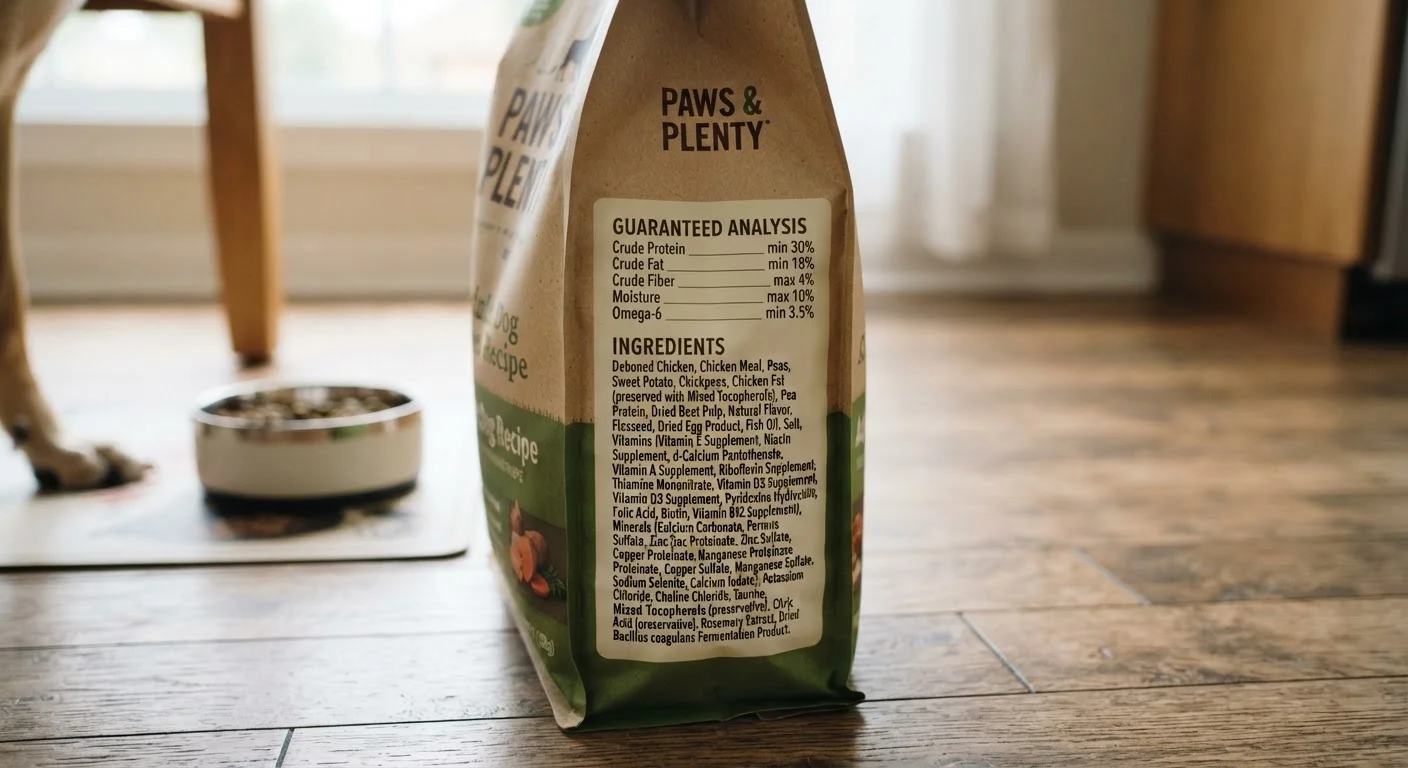 Dog Food Labels Decoded: What Ingredients Lists and Nutritional Adequacy Statements Actually Mean
