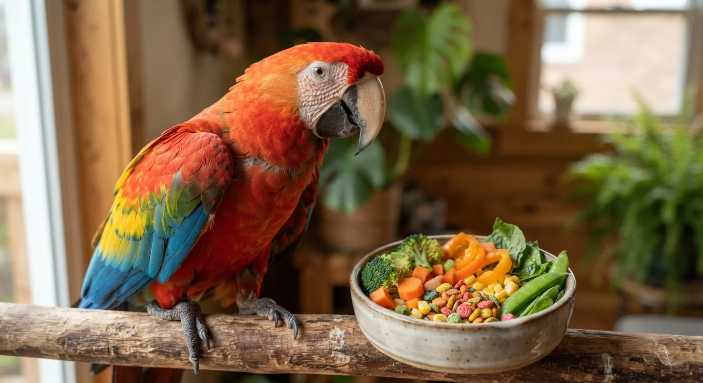 Feeding Pet Birds: What Belongs in the Bowl and What Doesn't