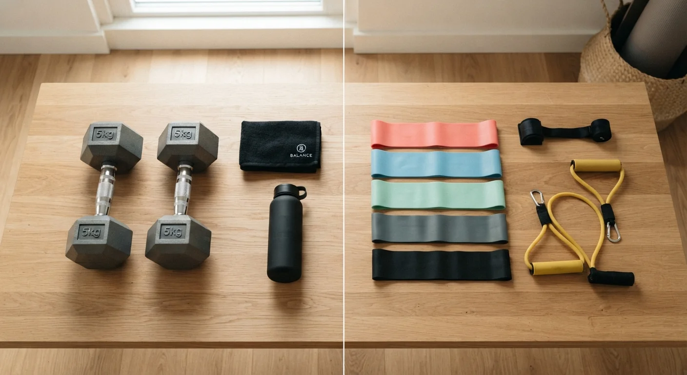Free Weights vs. Resistance Bands: Matching the Tool to Your Training