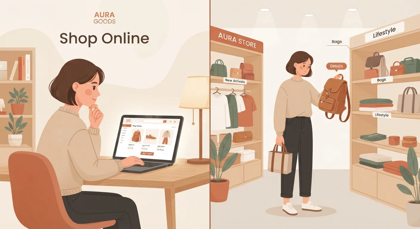 Navigating Both Worlds: A Beginner's Introduction to Multi-Channel Shopping