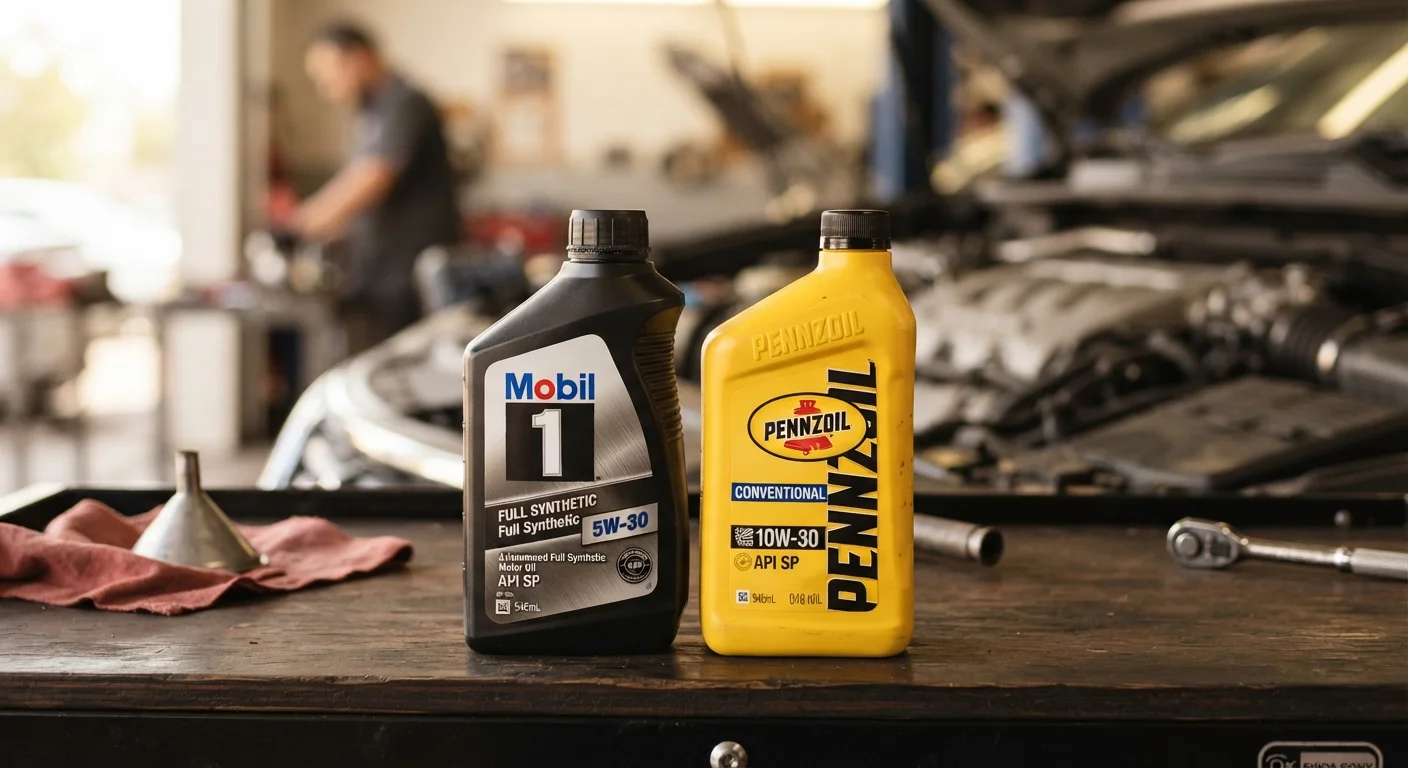 Oil Change Intervals: Synthetic vs. Conventional Motor Oil