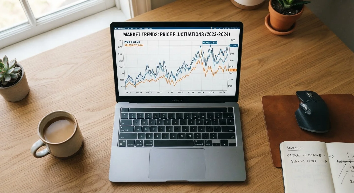 Reading a Price History Chart Before You Buy