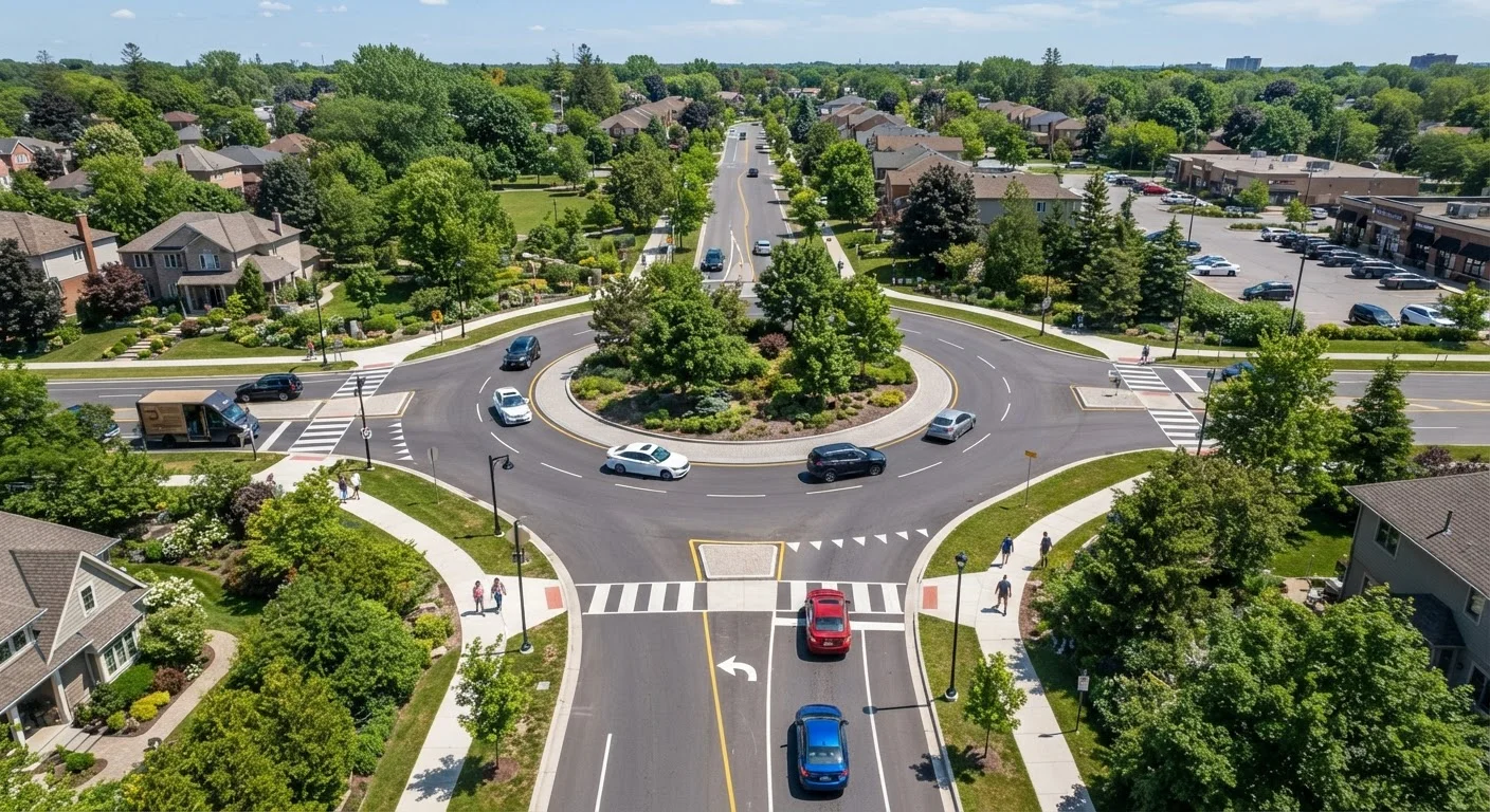 Roundabouts, Four-Way Stops, and Yield Signs: Right-of-Way Rules Explained
