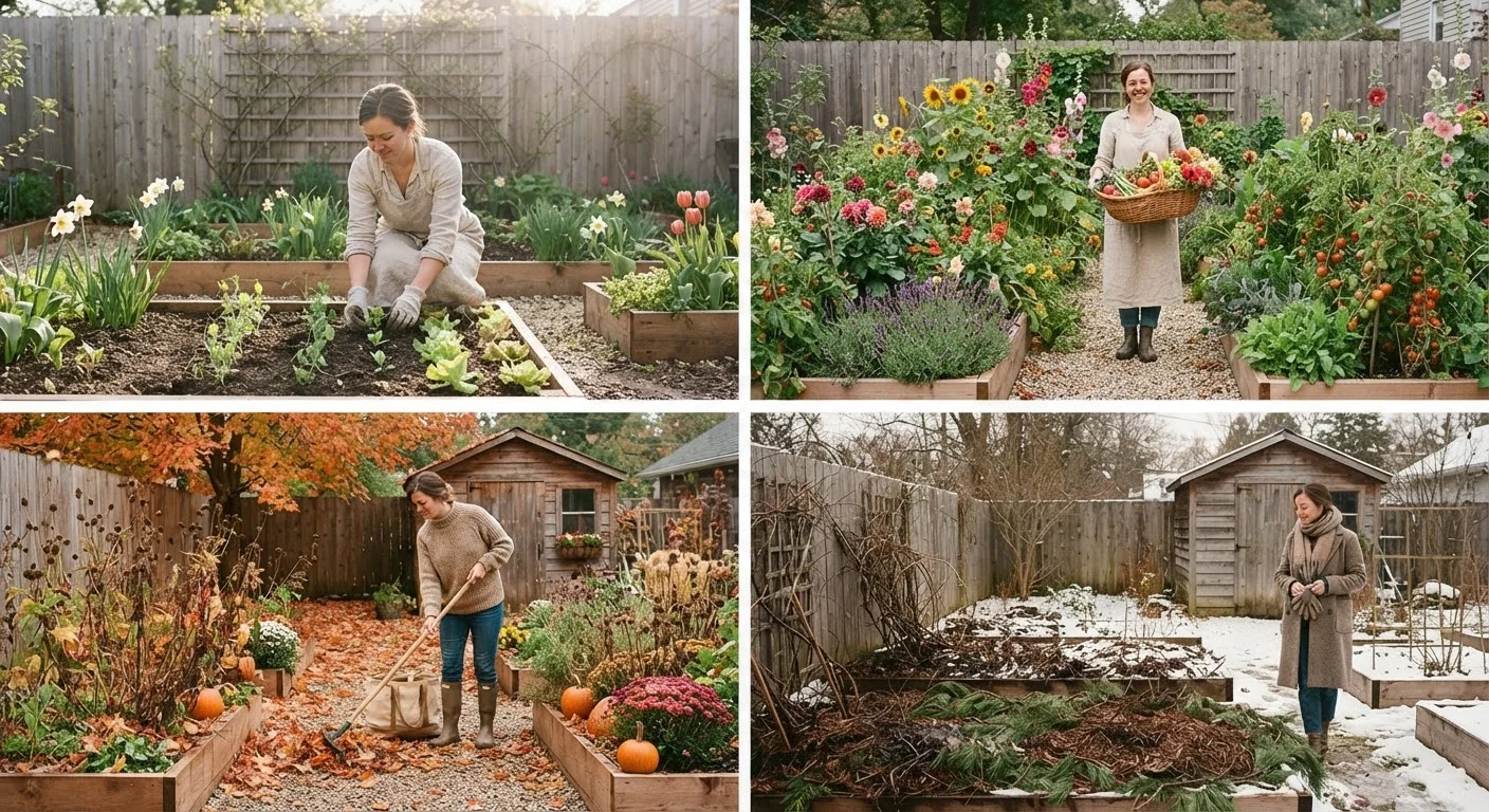 Seasonal Garden Maintenance: What to Do in Each Month of the Year