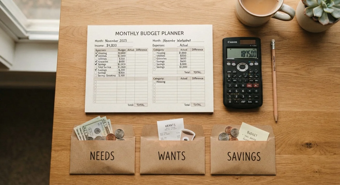 The 50/30/20 Rule Explained: A Simple Framework for Monthly Spending