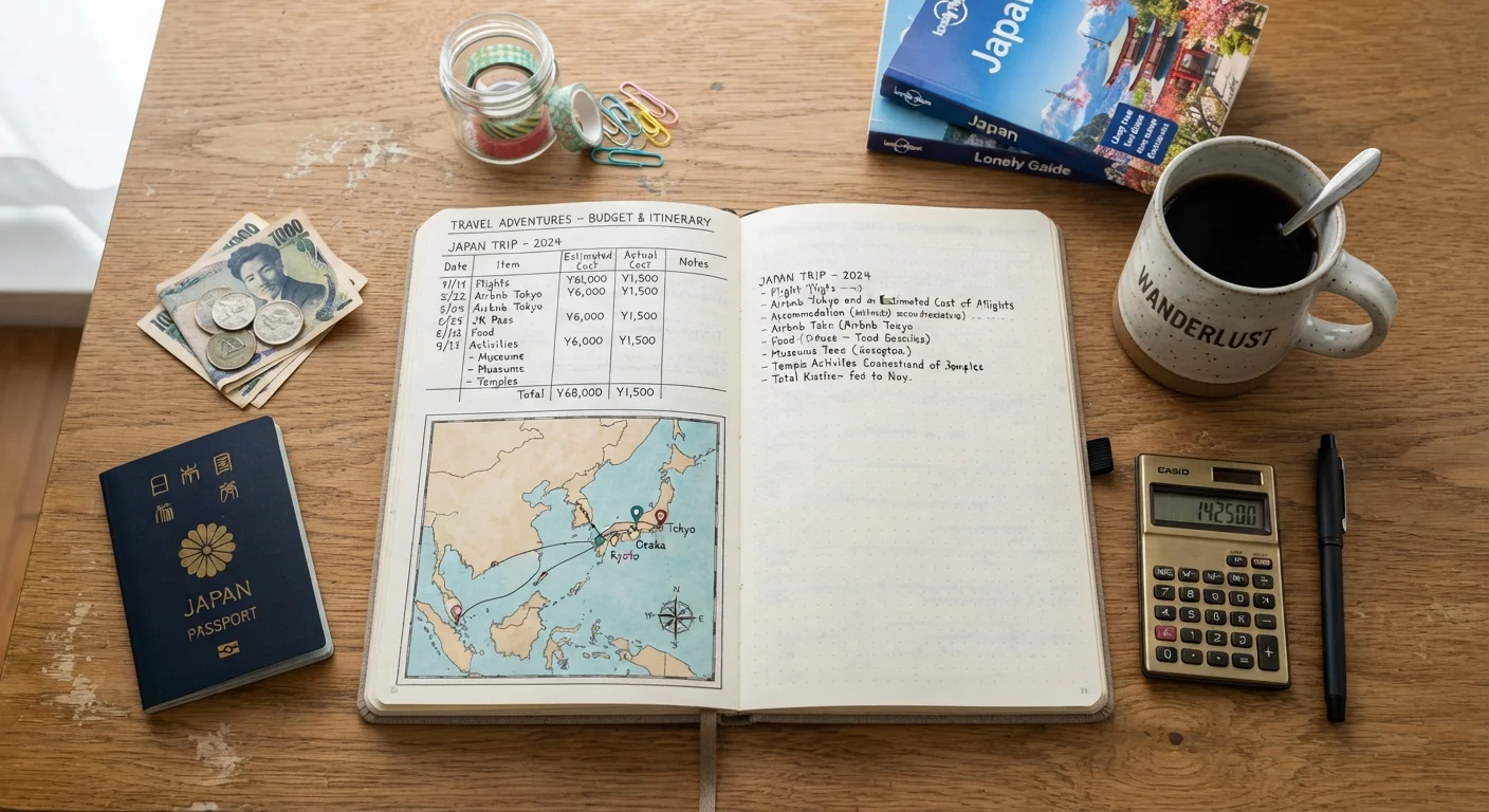 The Anatomy of a Budget Travel Plan