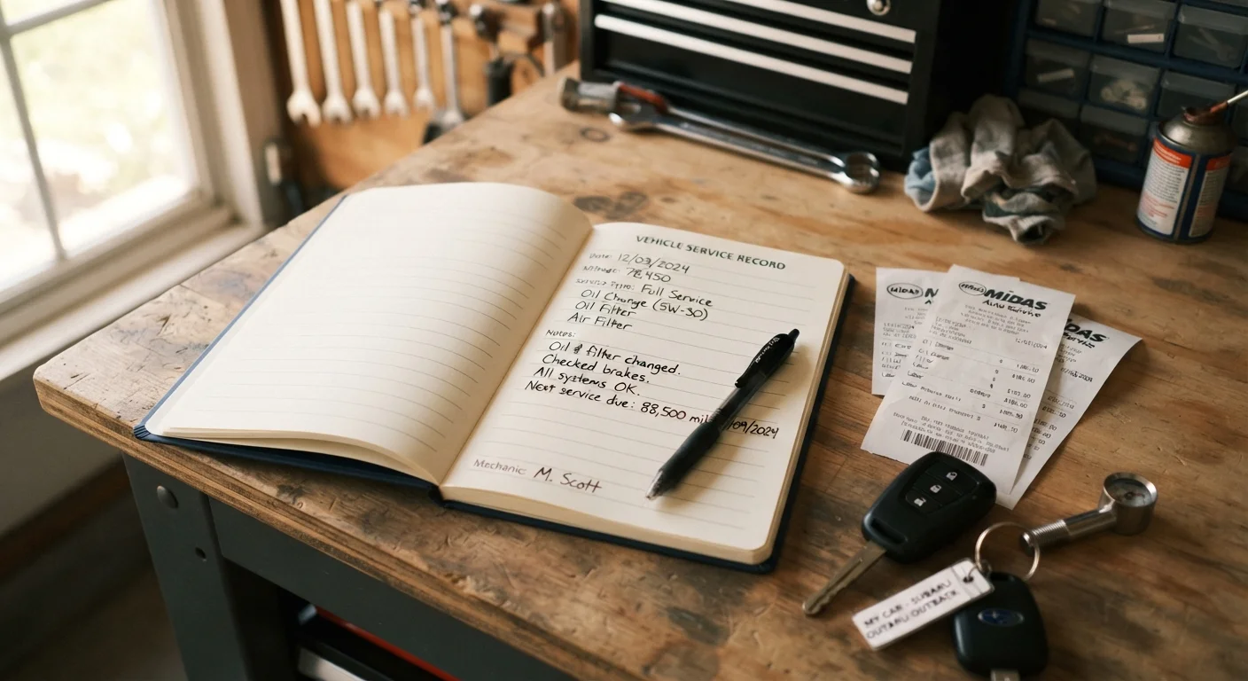 The Complete Car Maintenance Record: What to Track and Why It Matters