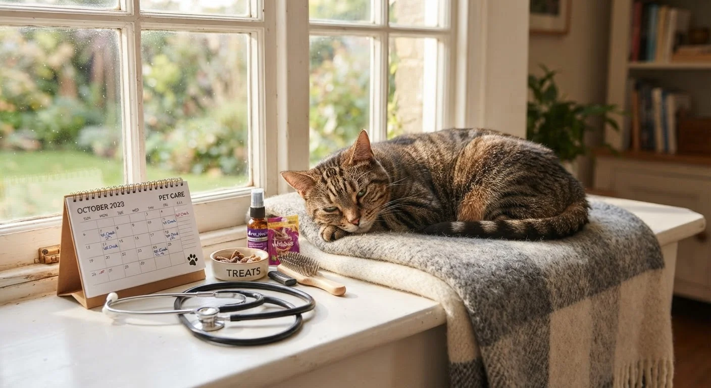 The Indoor Cat's Annual Health Calendar