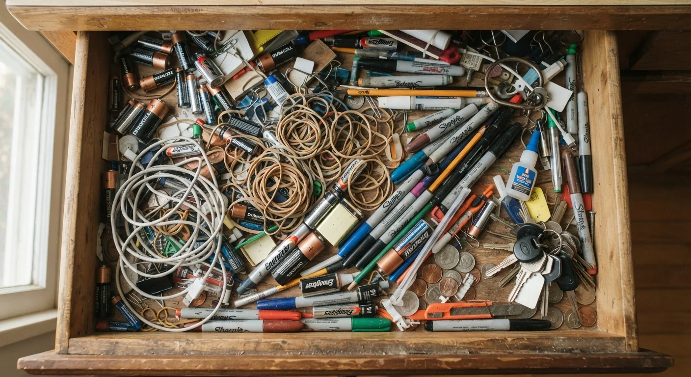 Why Your Junk Drawer Keeps Refilling Itself